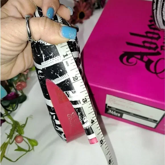 NIB Abbey Dawn Zip It Platform Heel - Picture 5 of 10